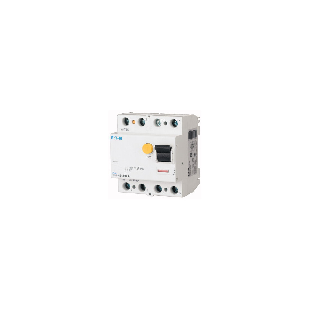 PFIM-40/4/003-MW 40A/ 30MA/MW WYŁĄCZNIK RÓŻNICOWY 40A 4P 4M 30MA MW 10KA