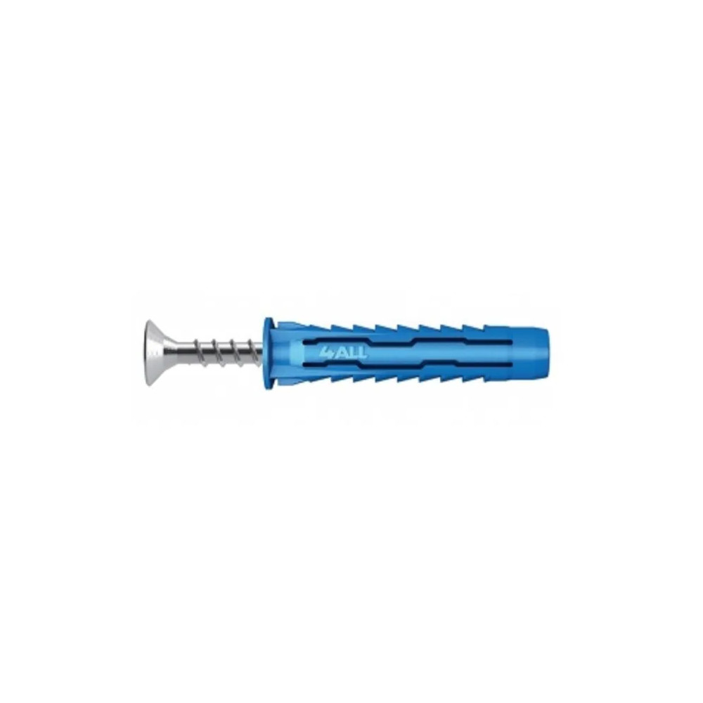 4ALL-06+4540 KOŁEK UNIWERSALNY 4ALL FI 06 MM Z WKRĘTEM 4,5X40 MM  BLS- 50 SZT RAWLPLUG
