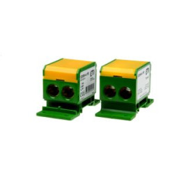 EDBM-4/PE BLOK ROZDZIELCZY 192A (2X4-70MM2)/2X4-70MM2) ŻÓŁTO-ZIELONY