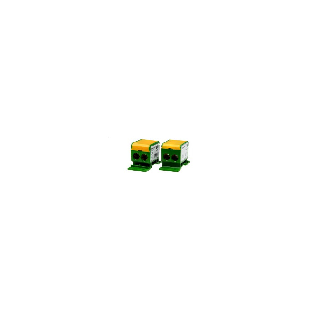 EDBM-4/PE BLOK ROZDZIELCZY 192A (2X4-70MM2)/2X4-70MM2) ŻÓŁTO-ZIELONY