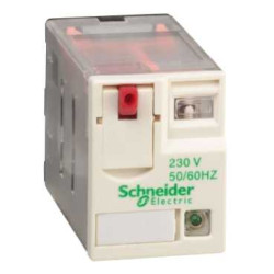 Schneider Electric Zelio Relay Przekaźnik miniaturowy LED 3C/O 10A, 230V AC, RXM3AB2P7
