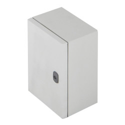 MARINA OBUDOWA PLASTIKOWA NT  300X220X160 DRZWI PEŁNE IP66 IK10 SZARY