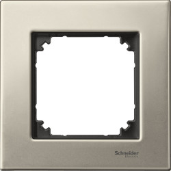 Schneider Electric Merten, M-Elegance metal, ramka pojedyncza, tytanowy, MTN403105