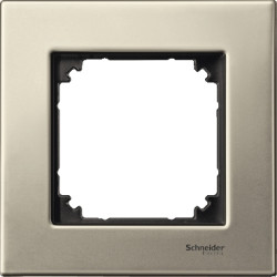Schneider Electric Merten, M-Elegance metal, ramka pojedyncza, tytanowy, MTN403105
