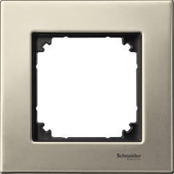Schneider Electric Merten, M-Elegance metal, ramka pojedyncza, tytanowy, MTN403105