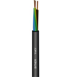 YNKY 3X  6.0 ŻO RE KABEL ZIEMNY CU 0.6/1KV UNIEPALNIONY JEDNODRUTOWY KL.1