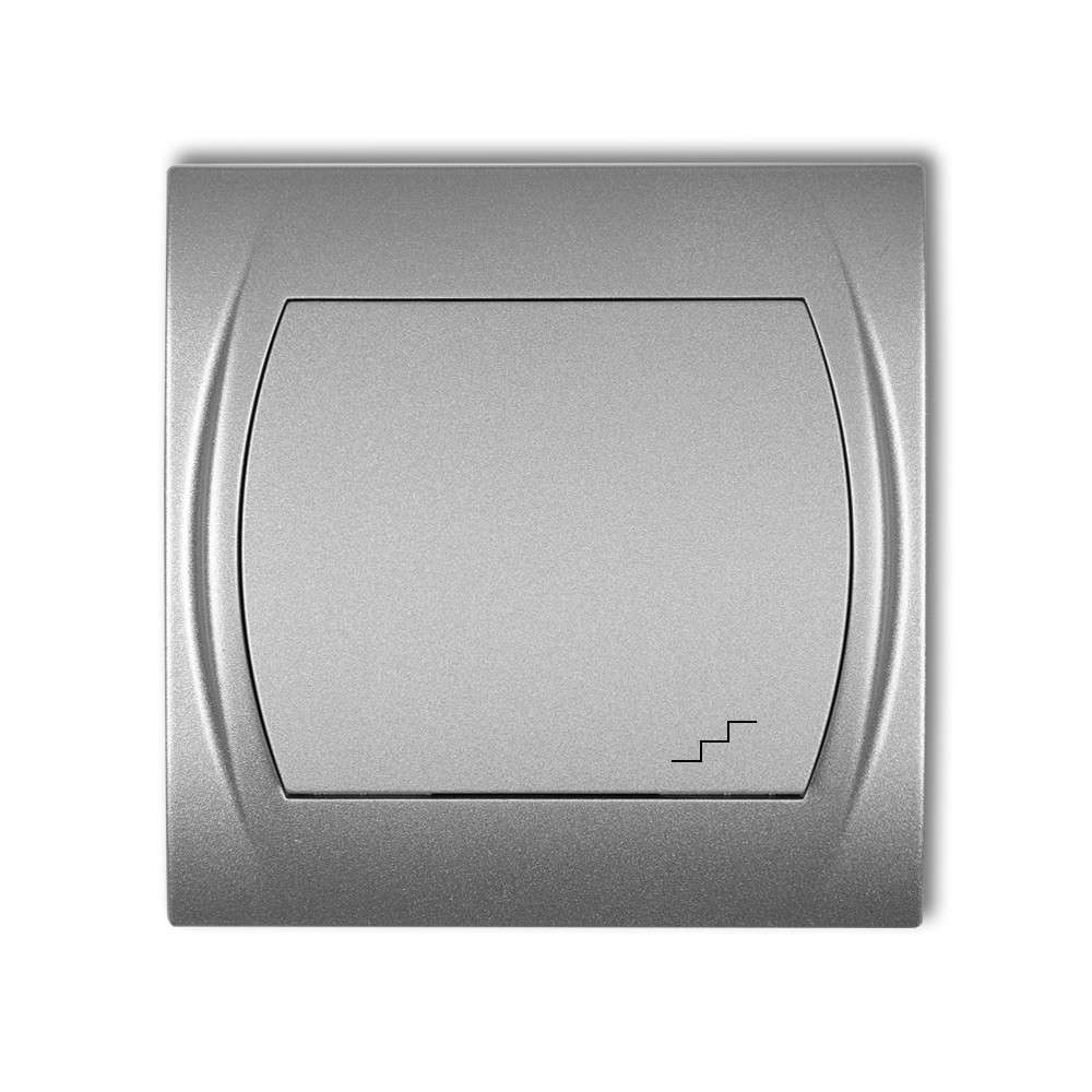 LOGO SREBRNY METALIK ŁĄCZNIK UNIWERSALNY "SCHODY" 1X ZACISKI ŚRUBOWE 10AX 250V