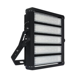 ECO HIGH POWER FLOODLIGHT CZARNY OPRAWA NAŚWIETLACZ LED 500W CW 5700K 68500LM IP65 60ST AL/ PC