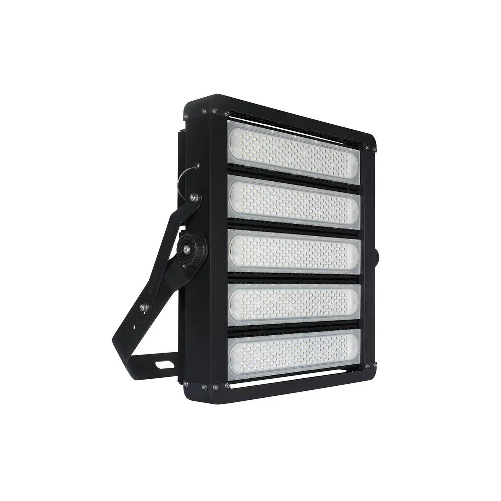 ECO HIGH POWER FLOODLIGHT CZARNY OPRAWA NAŚWIETLACZ LED 500W CW 5700K 68500LM IP65 60ST AL/ PC