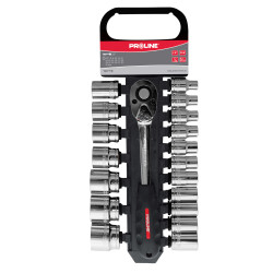 ZESTAW 19 SZT NASADEK CV 1/2", 8-32MM PROLINE