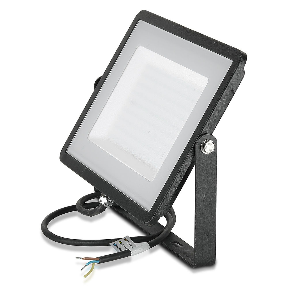 VT-300-B CZARNY OPRAWA NAŚWIETLACZ LED 300W CW 6400K 24000LM IP65 IK05 100ST AL
