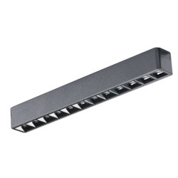 GAMMA CZARNY MAT OPRAWA SYSTEMOWA TRACK LED 18W WW 3000K 1513LM IP20 ALUMINIUM/ PVC