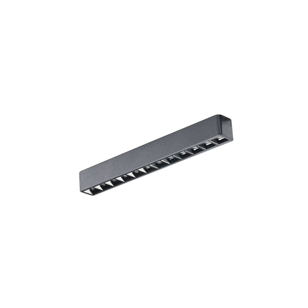 GAMMA CZARNY MAT OPRAWA SYSTEMOWA TRACK LED 18W WW 3000K 1513LM IP20 ALUMINIUM/ PVC