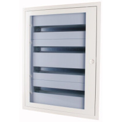 BF-UT-4/ 96-P ROZDZIELNIA METALOWA PT 96M 4X 24M N+PE IP30 800X610X165 DRZWI TRANSPARENTNE BIAŁY