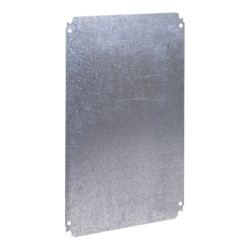 Schneider Electric Spacial Płyta montażowa pełna ocynkowana do obudów wiszących 600x 400mm, NSYMM64