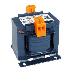 STM 100 TRANSFORMATOR BEZPIECZEŃSTWA 1F 100VA 400-230V AC/ 24V AC IP00 JEDNOKOMOROWY KSZTAŁTKOWY
