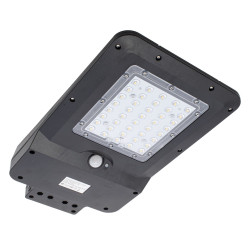 STREET CZARNY OPRAWA ULICZNA SOLARNA 15W NW 4000K 1650LM 7.4V/5400mAh IP65 TWORZYWO