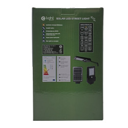 STREET CZARNY OPRAWA ULICZNA SOLARNA 15W NW 4000K 1650LM 7.4V/5400mAh IP65 TWORZYWO