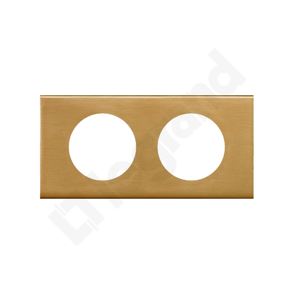 CELIANE MATERIALS BRĄZ ZŁOCONY METAL RAMKA 2X