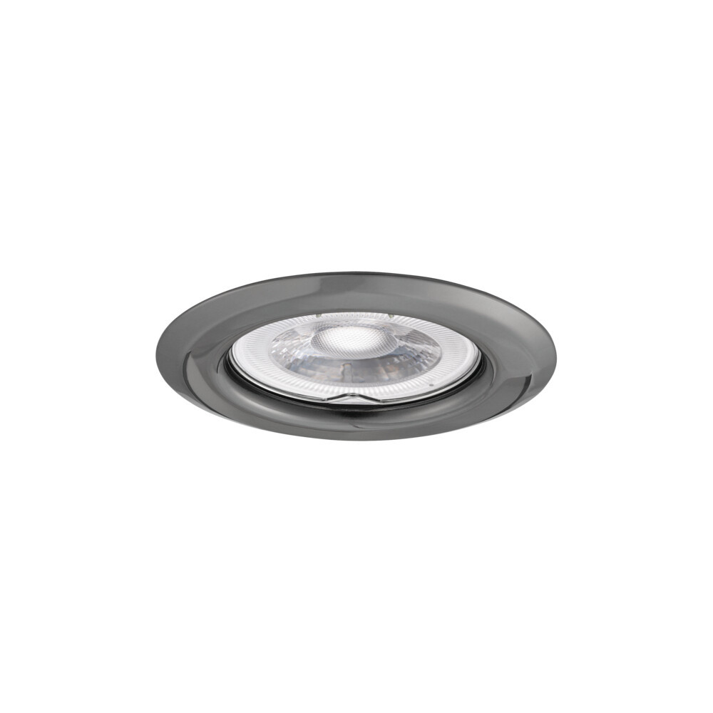 ARGUS II CT-2114-GM GRAFIT PIERŚCIEŃ OPRAWY PUNKTOWEJ OKRĄGŁY 1X GX5.3/ GU10/ 10W IP20 STAL