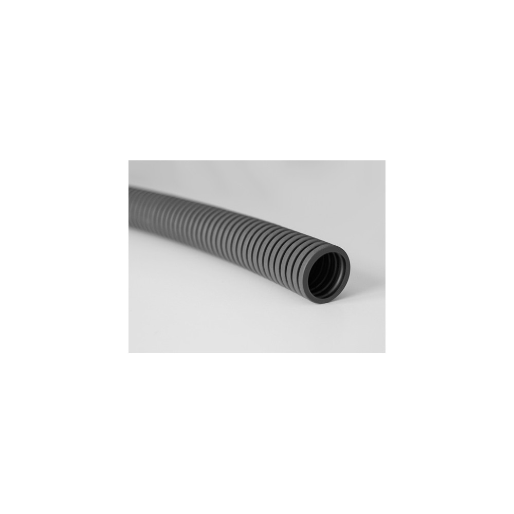 RKLSP 43/36-25 SZARY RURA KARBOWANA PESZEL PVC FI43/36 Z PILOTEM 320N/5CM