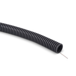 RKLSP 43/36-25 SZARY RURA KARBOWANA PESZEL PVC FI43/36 Z PILOTEM 320N/5CM