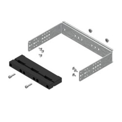 LG-B60-V2 P3 WSPORNIK Z NOŚNIKIEM BBS 3-BIEG. SZEROKOŚĆ 2 (500), DO SZYN PRĄDOWYCH O ROZSTAWIE 60 MM