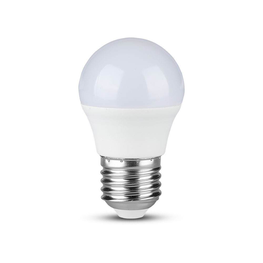 VT-270 ŻARÓWKA LED KULKA 7/45W E27 230V MATOWA 840 NW 4000K 600LM 180ST G45