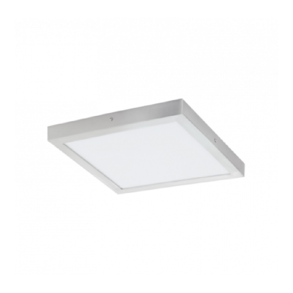 FUEVA 5 CHROM/ BIAŁY OPRAWA SUFITOWA PLAFON NT LED 17W NW 4000K 2100LM 210X210 IP44 STAL/ TWORZYWO