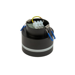MURTER CZARNY OPRAWA SUFITOWA TUBA PT 1X GX53/ 12W IP20 ALUMINIUM LAKIEROWANE