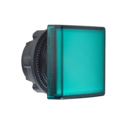 Schneider Electric Harmony XB5 Głowka lampki sygnalizacyjnej Ø22 zielona LED kwadratowa plastikowa, ZB5CV033