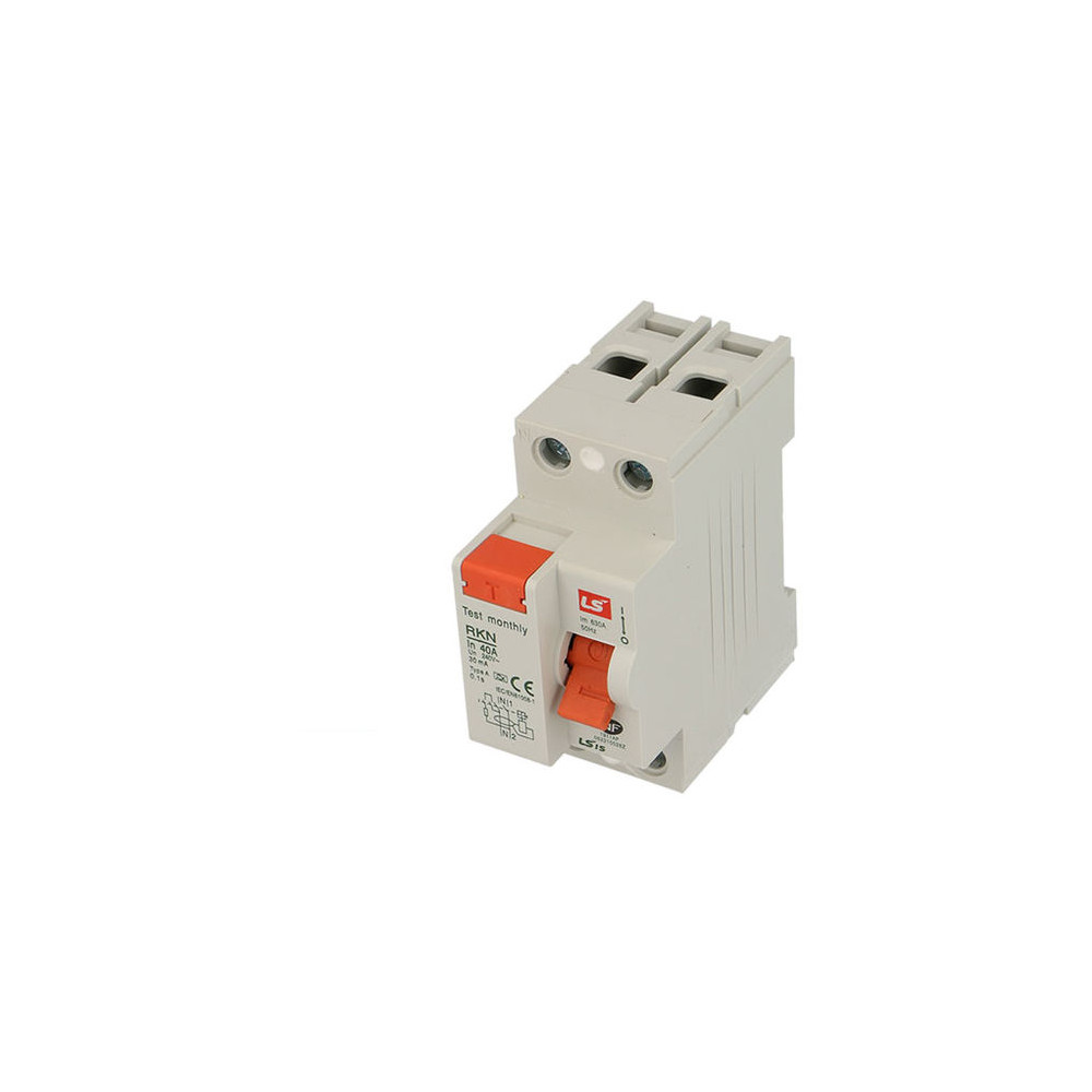 RKN 2P 63A 30MA WYŁĄCZNIK RÓŻNICOWY 63A 2P 2M AC 6KA LS