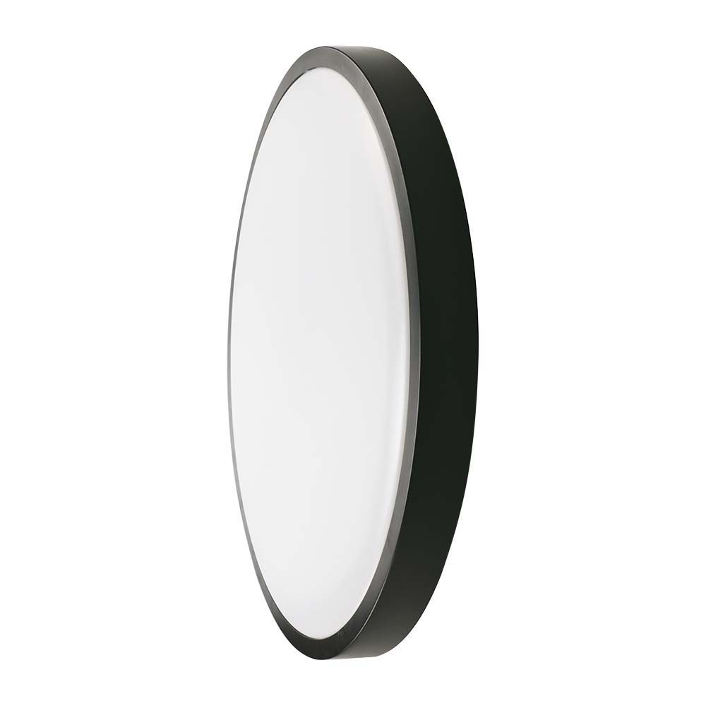 VT-8618B-RD CZARNY/ BIAŁY OPRAWA SUFITOWA PLAFON LED 18W NW 4000K 1800LM IP44 TWORZYWO