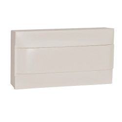PRACTIBOX S ROZDZIELNIA PLASTIKOWA NT 18M 1X 18M N+PE IP40 IK07 236X436X107 DRZWI PEŁNE BIAŁY