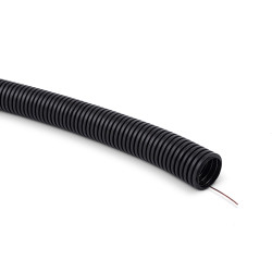 RKSSUVP 20/16-50 RURA ELEKTROINSTALACYJNA KARBOWANA PVC ODPORNA NA PROMIENIOWANIE UV Z PILOTEM, 750N