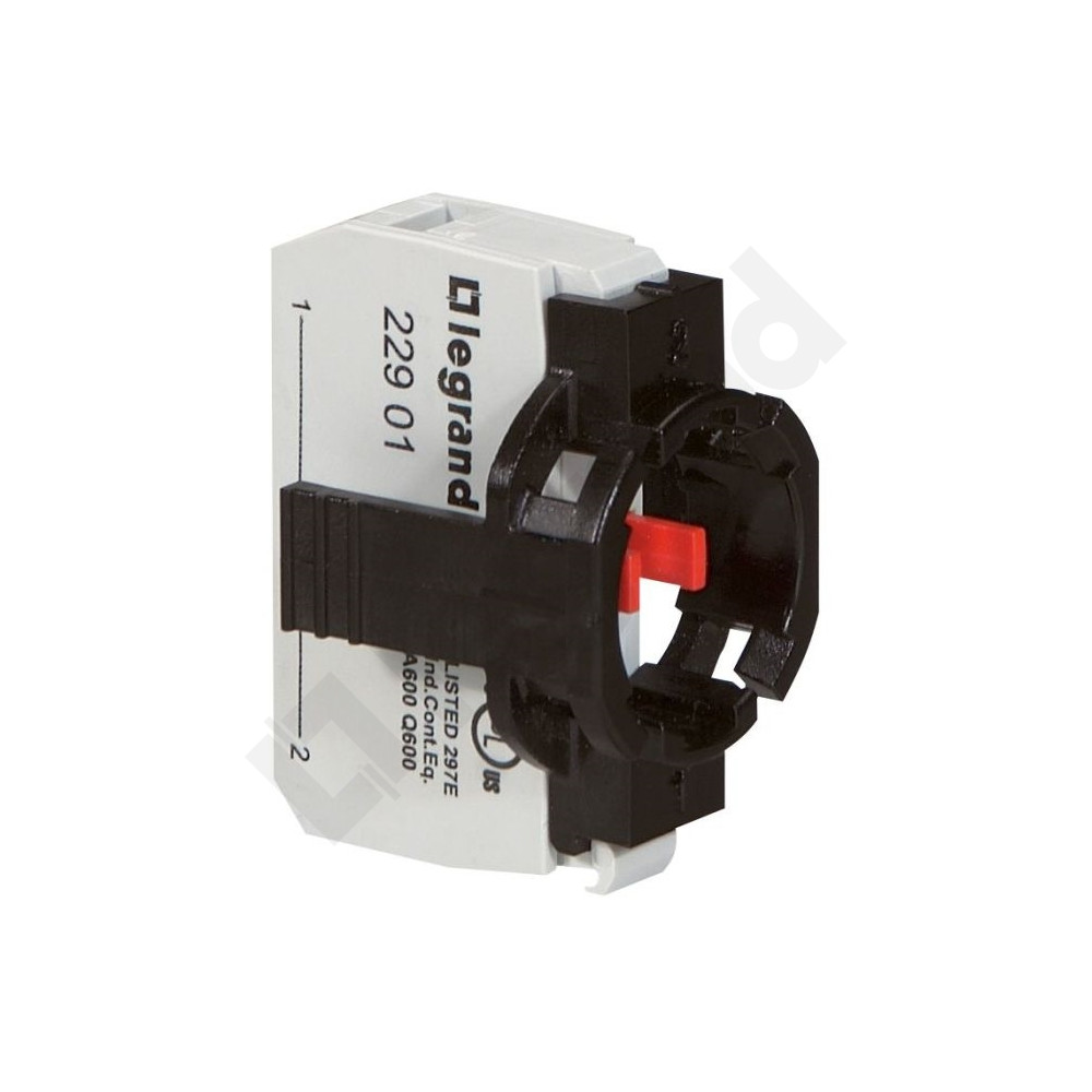 OSMOZ PRZYCISK STEROWNICZY Z SAMOPOWROTEM 1R 22MM IP66 UCHWYT ZACISKI ŚRUBOWE CZERWONY