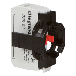 OSMOZ PRZYCISK STEROWNICZY Z SAMOPOWROTEM 1R 22MM IP66 UCHWYT ZACISKI ŚRUBOWE CZERWONY