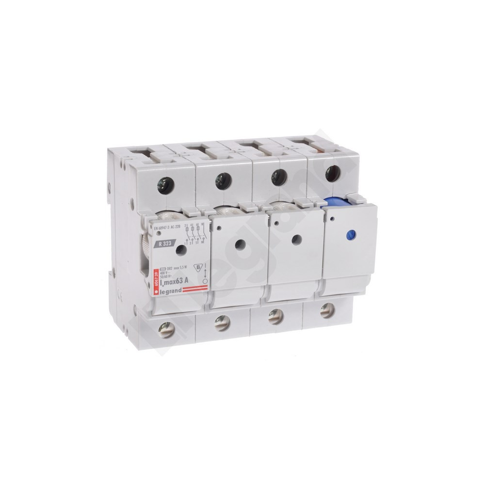 R323 MAX ROZŁĄCZNIK BEZPIECZNIKOWY D02 63A 3P+N 6M 400V AC