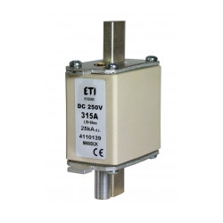 WT-00 NH00 DC 100A WKŁADKA TOPIKOWA PRZEMYSŁOWA 250V DC BM WT-NH