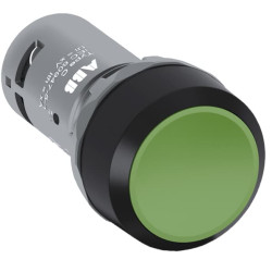 CP1-10G-02 PRZYCISK MONOSTABILNY WKLĘSŁY 2NC 300V ZIELONY