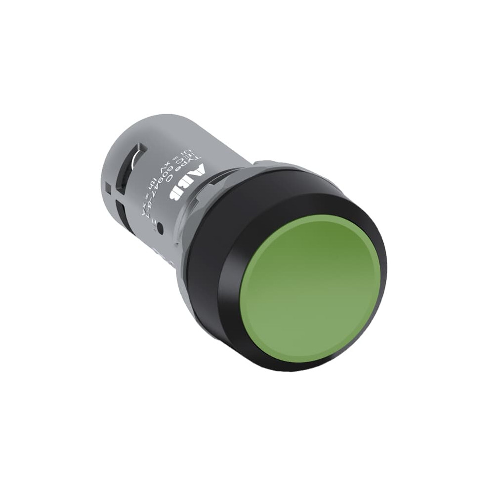 CP1-10G-02 PRZYCISK MONOSTABILNY WKLĘSŁY 2NC 300V ZIELONY