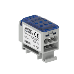 OJL80A NIEBIESKI WE:2XAL/CU 2.5-16MM WY:6XCU 2.5-6MM BLOK DYSTRYBUCYJNY