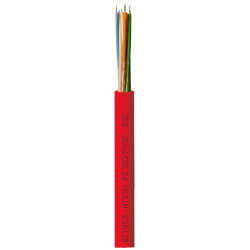 HTKSH FE180/PH90  1X2X1.8 CZERWONY KABEL TELEKOMUNIKACYJNY OGNIOODPORNY ŻYŁY KOLOROWE