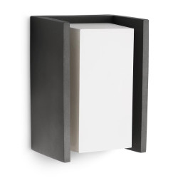 BRIDGE ANTRACYT OPRAWA ŚCIENNA KINKIET ELEWACYJNY 1X E27/ 42W IP44 ALUMINIUM/ TWORZYWO