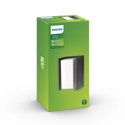 BRIDGE ANTRACYT OPRAWA ŚCIENNA KINKIET ELEWACYJNY 1X E27/ 42W IP44 ALUMINIUM/ TWORZYWO