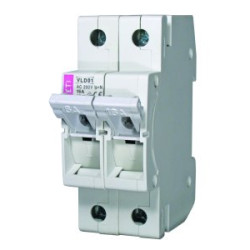 VL D01 ROZŁĄCZNIK BEZPIECZNIKOWY 10A 2P 2M D01 230/400V AC
