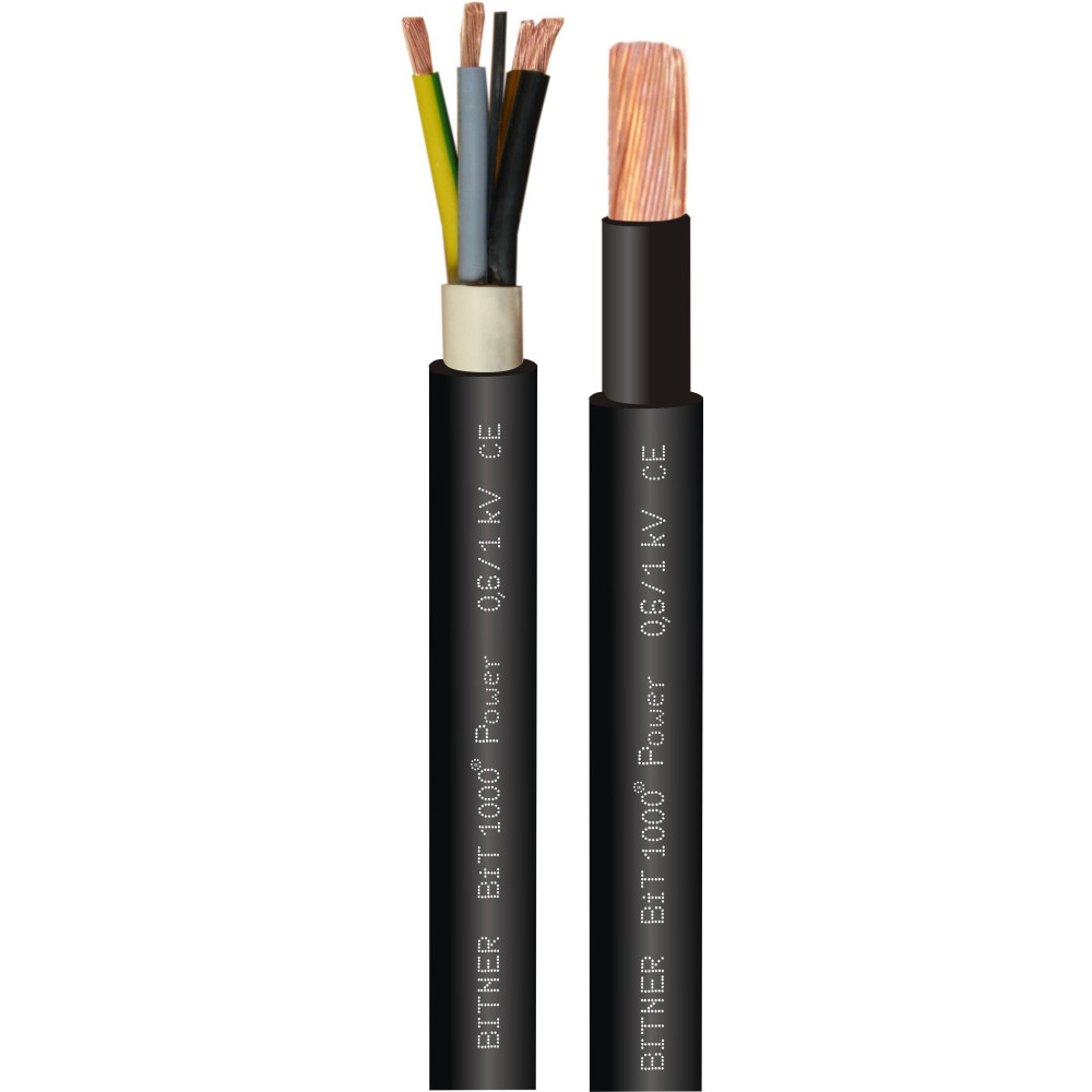 BIT 1000 POWER 3G 16.0 ŻO CZARNY KABEL ZIEMNY LINKA CU 0.6/1KV BĘBEN KL.5