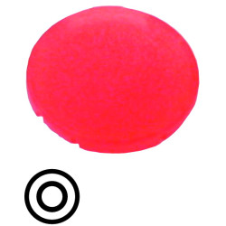 M22-XDL-R-X0 SOCZEWKA PRZYCISKU "O" KRYTY CZERWONY