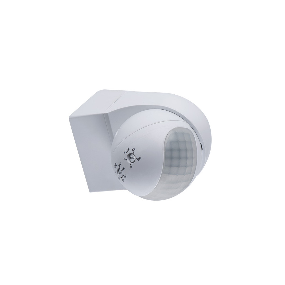 ALER MINI-W BIAŁY CZUJNIK RUCHU NT ŚCIENNY 140ST 8M IP44 800VA 230V AC