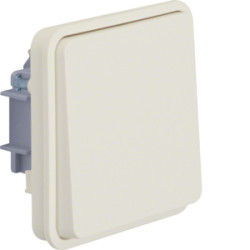 W.1 BIAŁY MAT ŁĄCZNIK UNIWERSALNY IP55 ZACISKI SPRĘŻYNOWE 10A 250V
